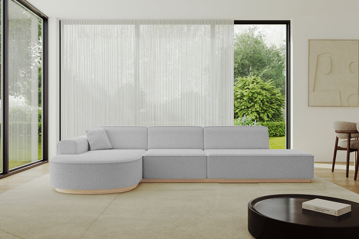 Ecksofa ARRIO-L2 Bouclé