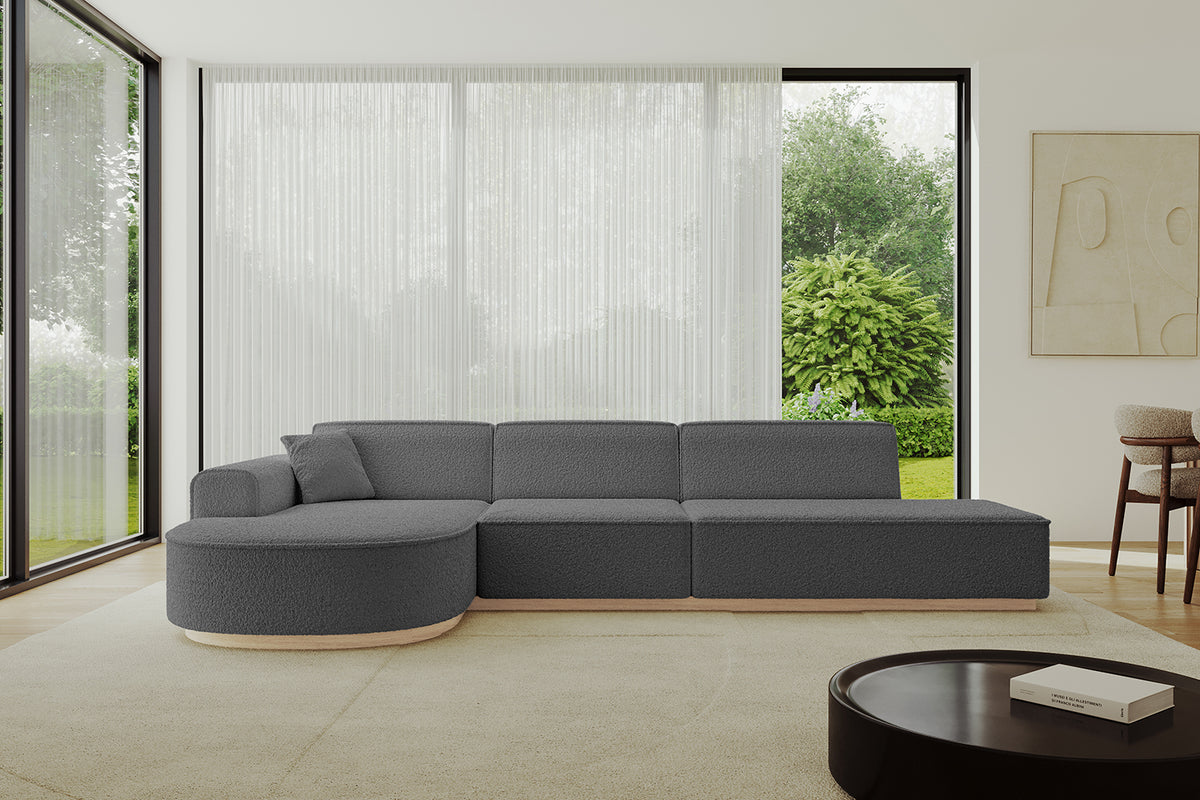 Ecksofa ARRIO-L2 Bouclé