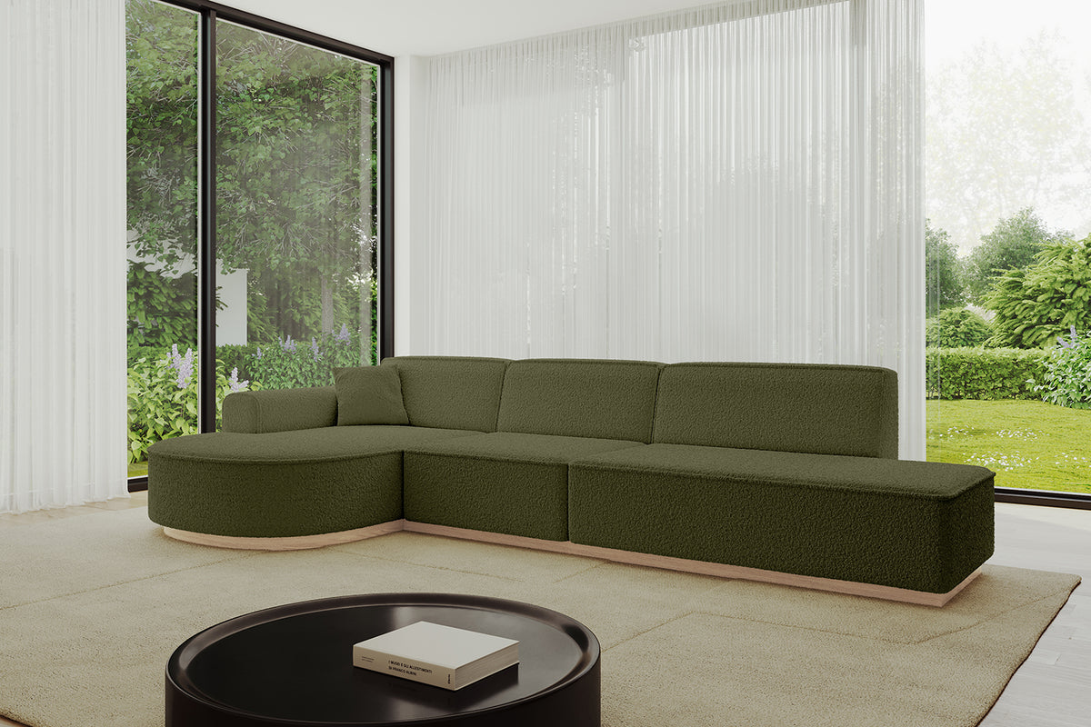 Ecksofa ARRIO-L2 Bouclé
