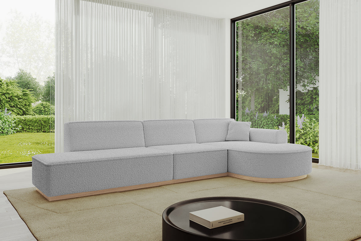 Ecksofa ARRIO-L2 Bouclé