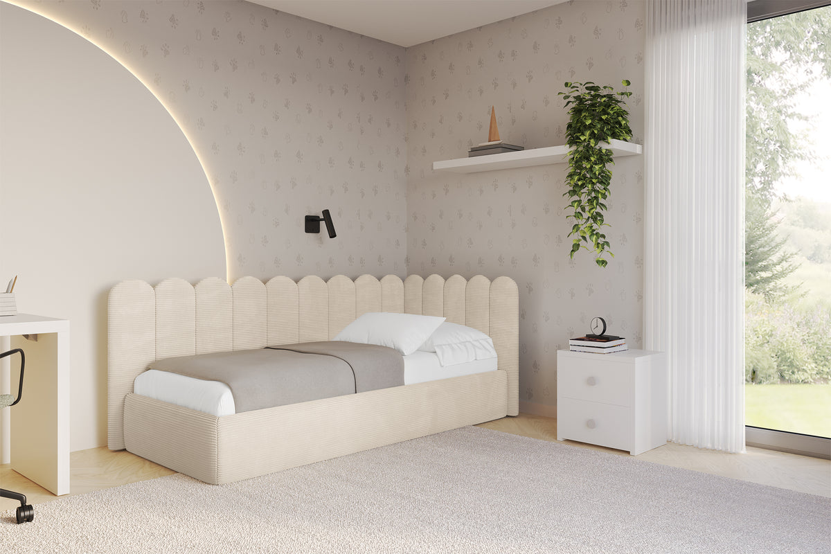 Jugendbett ARTY Cord Linksseitig