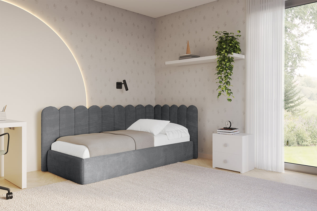 Jugendbett ARTY Cord Linksseitig