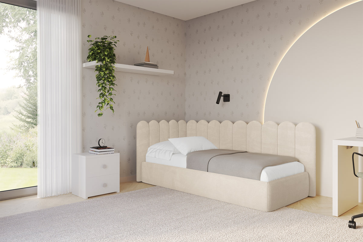 Jugendbett ARTY Cord Rechtsseitig