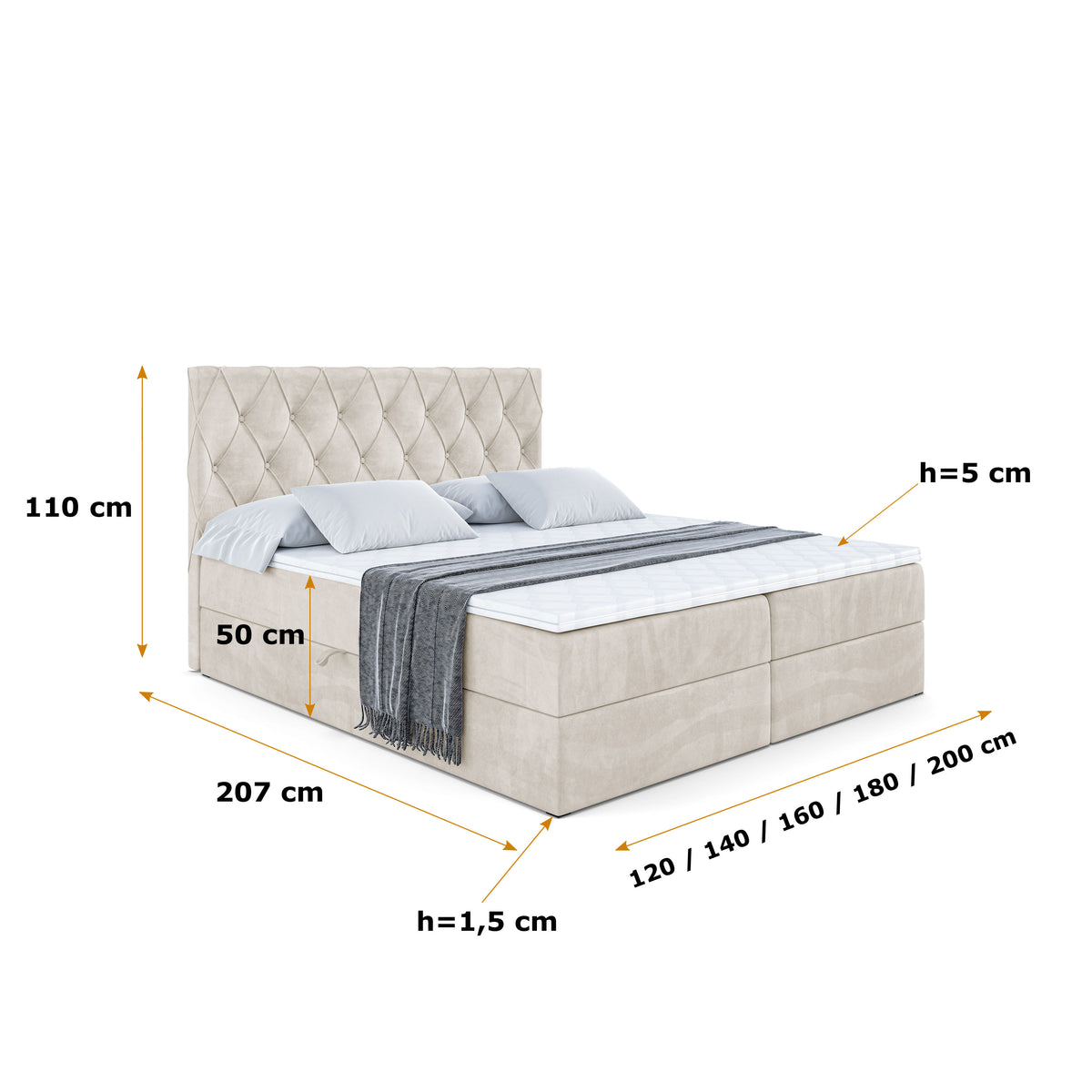 Boxbett AMAY-BZ Samt