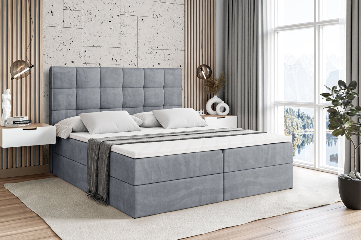 Łóżko boxspring APO welur