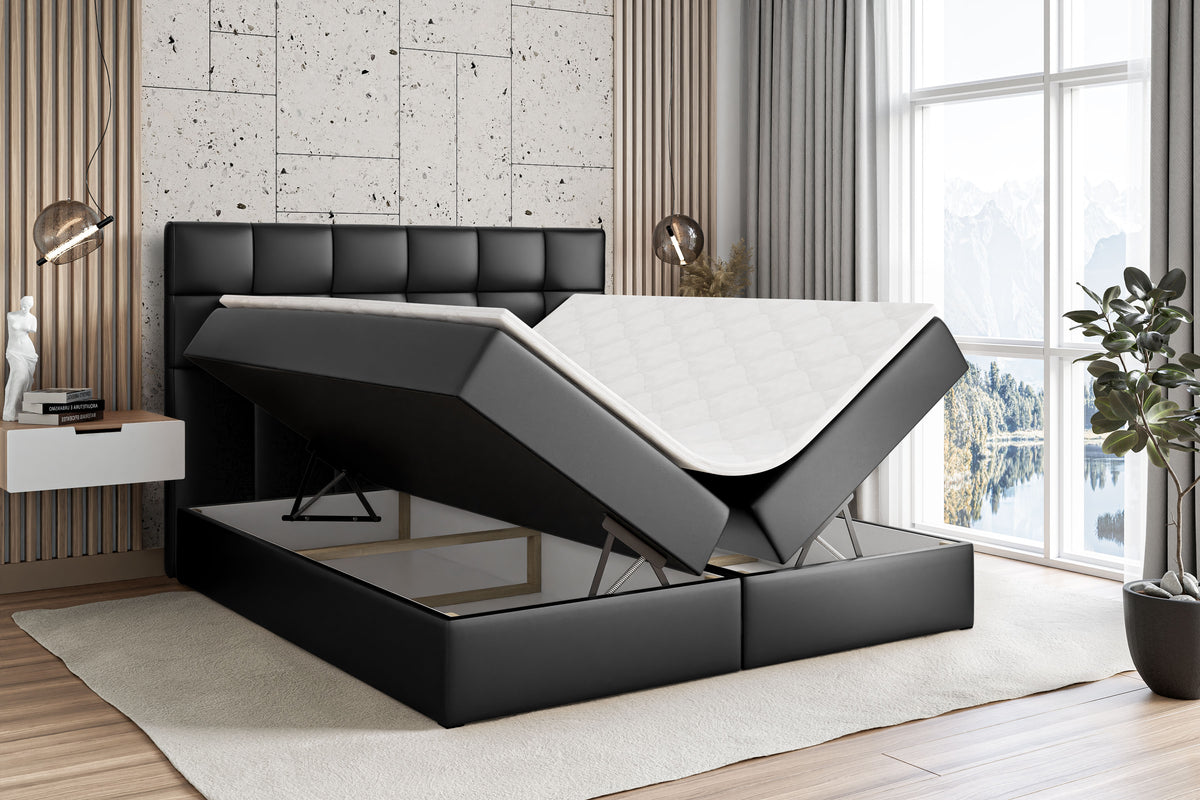 Łóżko boxspring APO ekoskóra