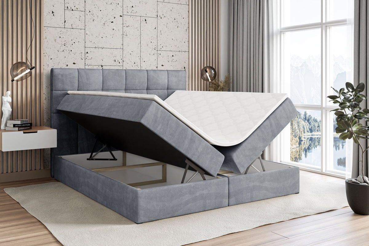 Łóżko boxspring APO welur