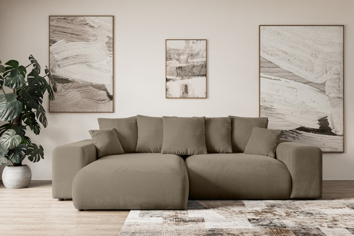 Ecksofa ESKAR-L Samt