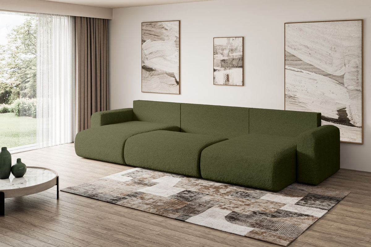 Wohnlandschaft ORRO-U Bouclé
