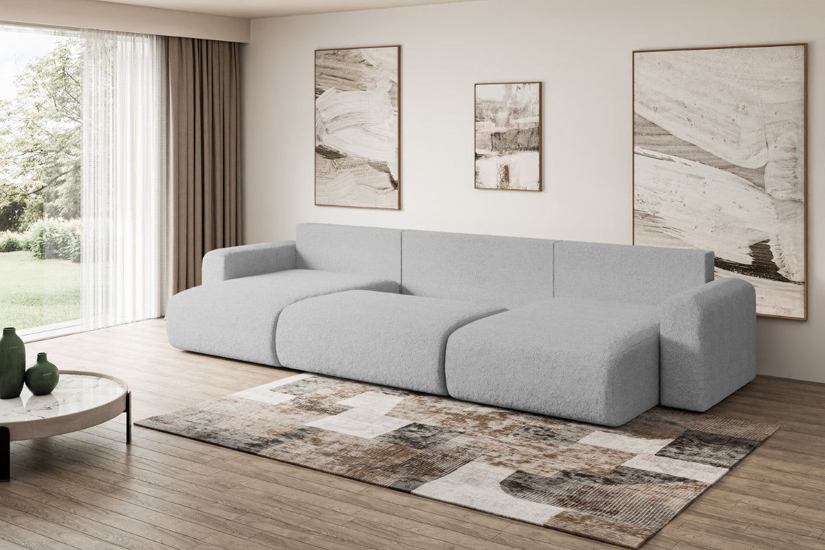 Wohnlandschaft ORRO-U Bouclé