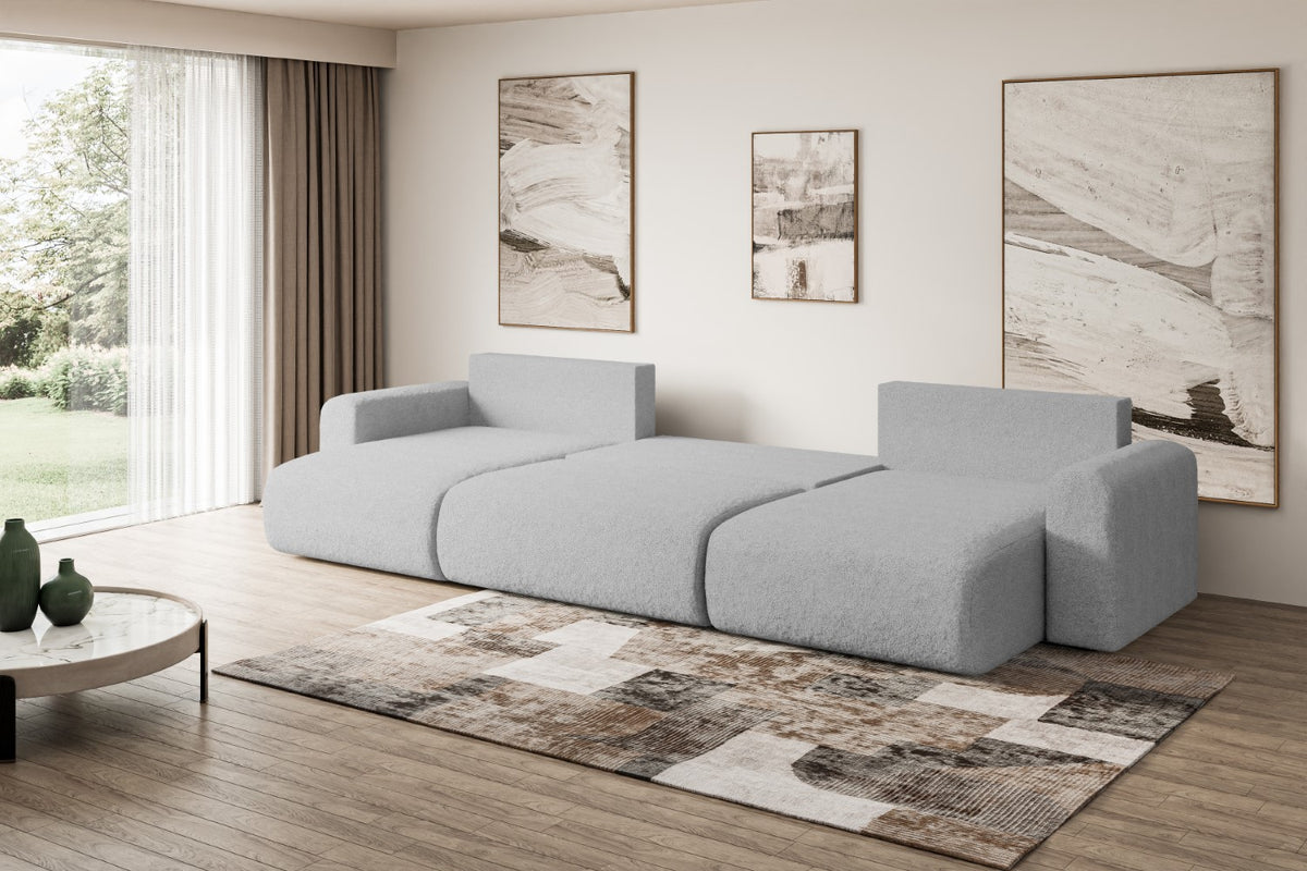 Wohnlandschaft ORRO-U Bouclé
