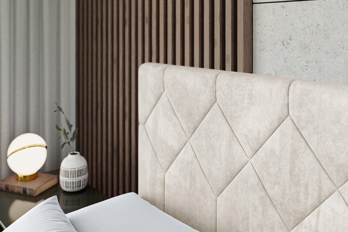 Boxspringbett CATOR KING Samt