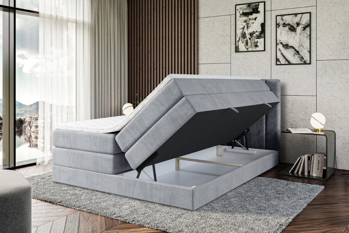 Boxspringbett CATOR KING Samt