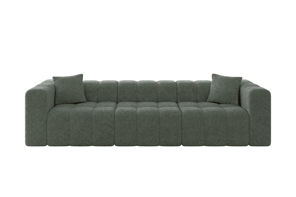 Sofa DONY-3 Chenille, Grün - Bosco 35