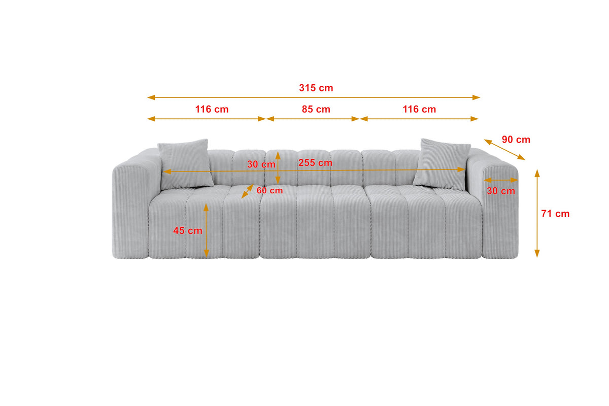 Sofa DONY-3 Cord