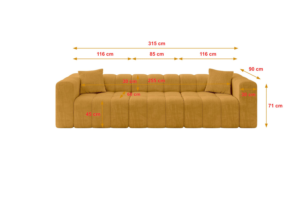 Sofa DONY-3 Cord