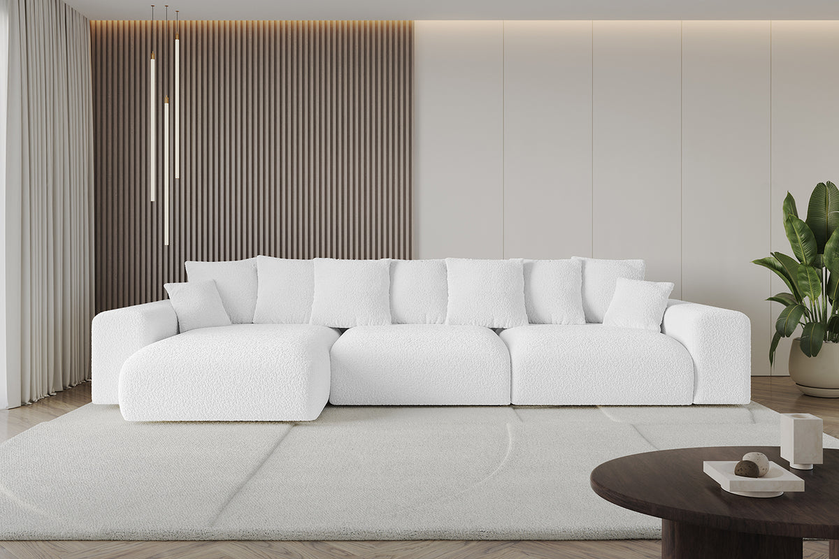 Ecksofa ESKAR-L2 Bouclé