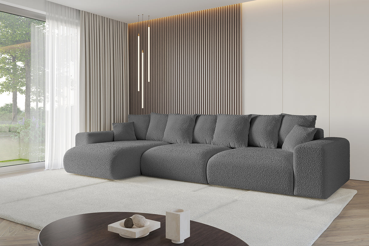 Ecksofa ESKAR-L2 Bouclé