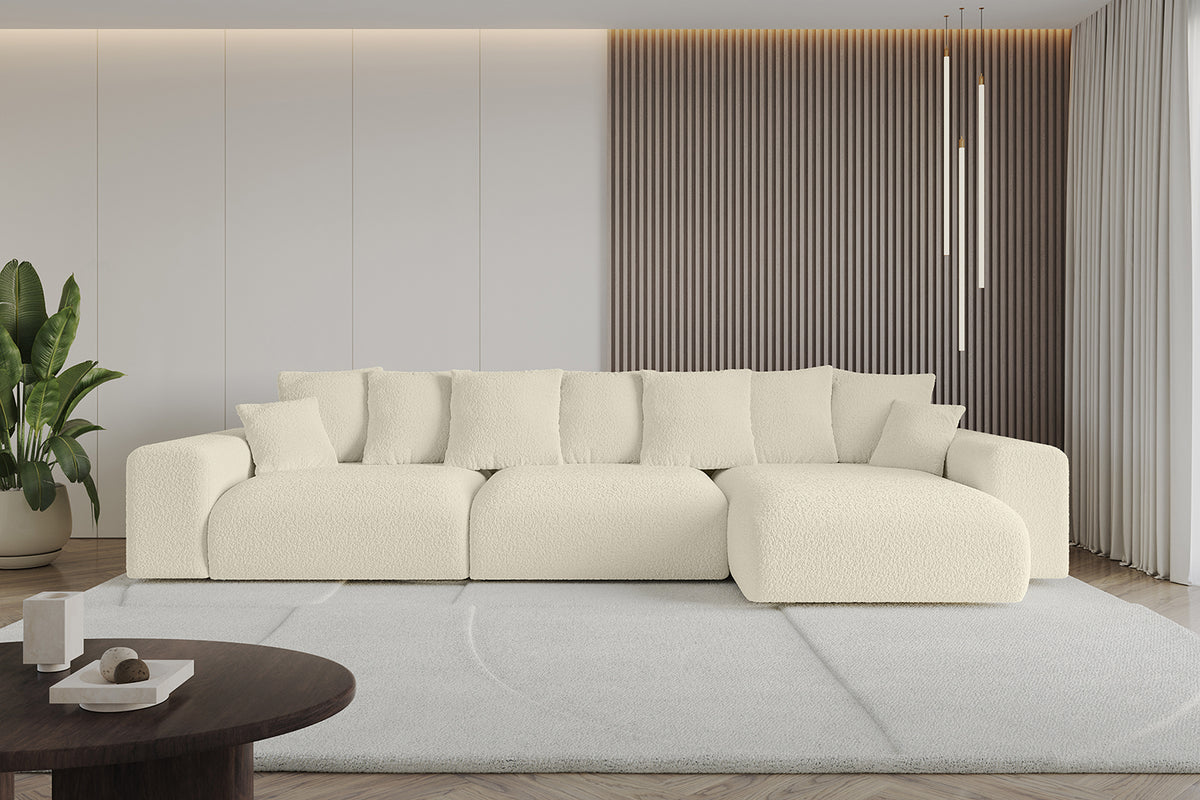 Ecksofa ESKAR-L2 Bouclé
