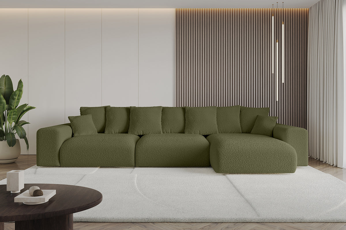 Ecksofa ESKAR-L2 Bouclé