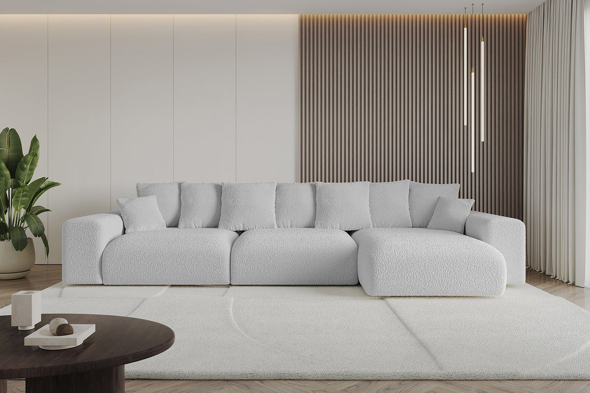 Ecksofa ESKAR-L2 Bouclé