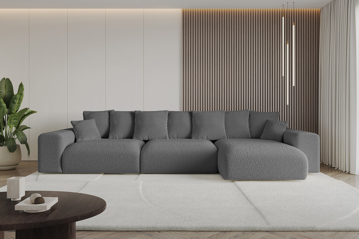Ecksofa ESKAR-L2 Bouclé