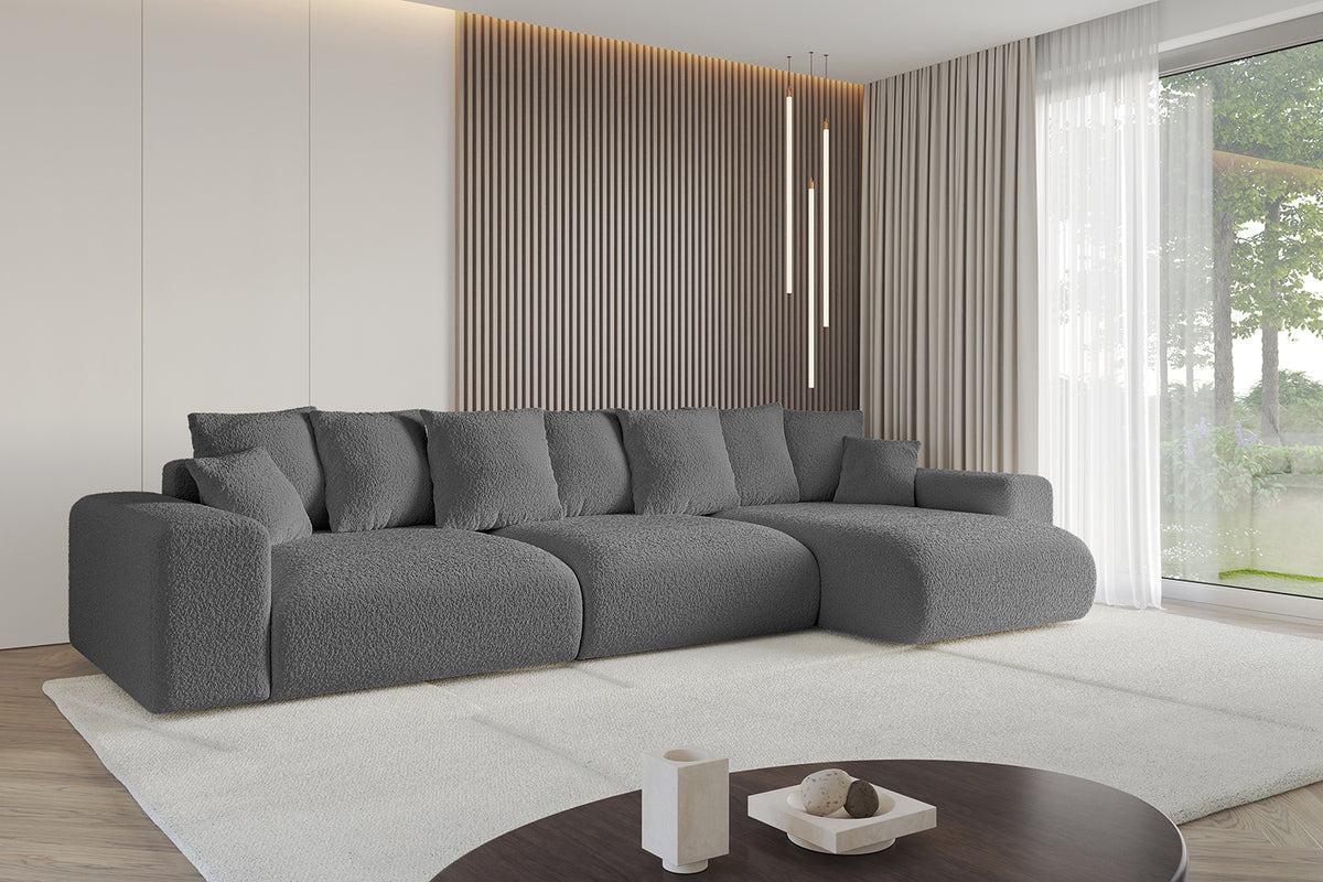 Ecksofa ESKAR-L2 Bouclé