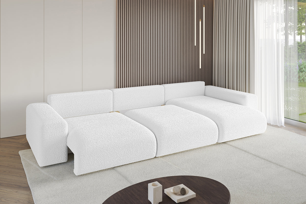 Ecksofa ESKAR-L2 Bouclé