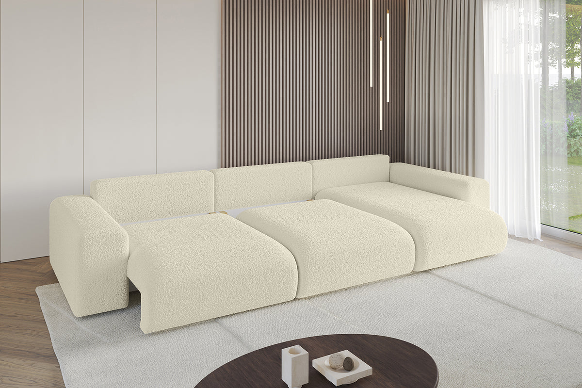 Ecksofa ESKAR-L2 Bouclé