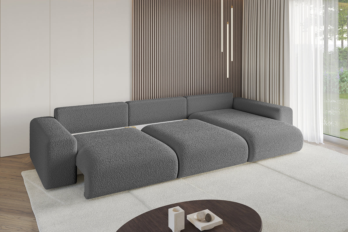 Ecksofa ESKAR-L2 Bouclé