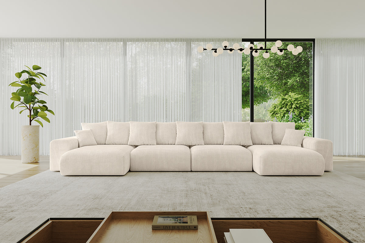 Wohnlandschaft ESKAR-U2 Cord