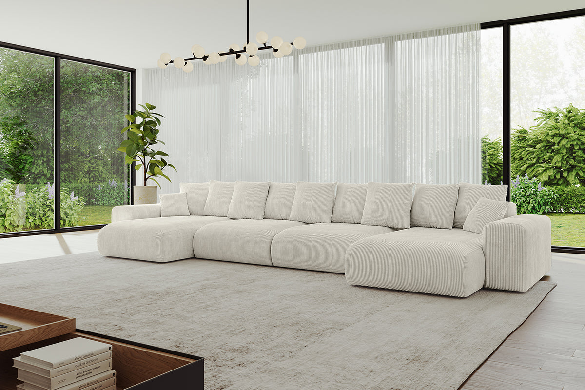 Wohnlandschaft ESKAR-U2 Cord