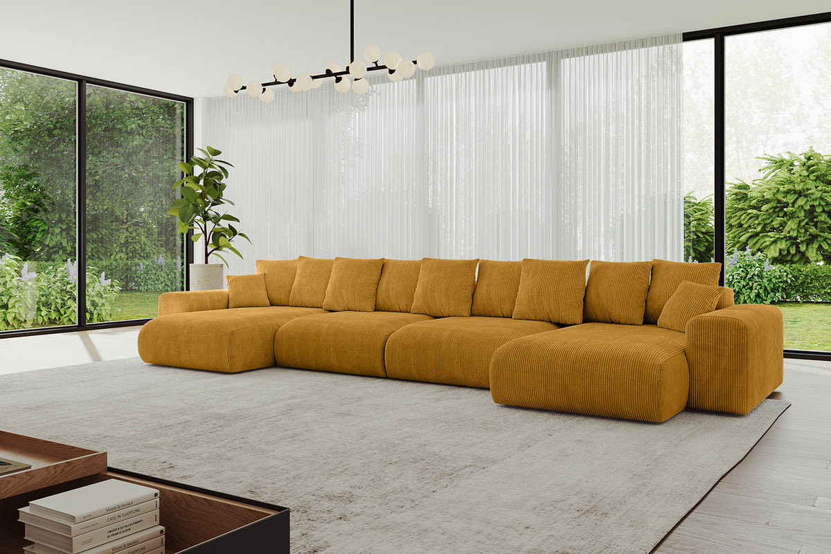 Wohnlandschaft ESKAR-U2 Cord
