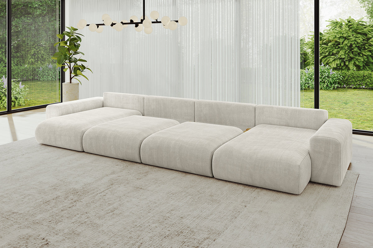 Wohnlandschaft ESKAR-U2 Cord
