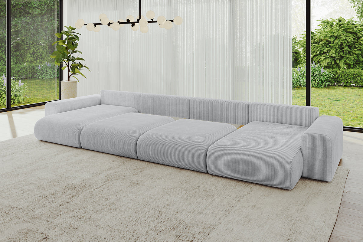 Wohnlandschaft ESKAR-U2 Cord