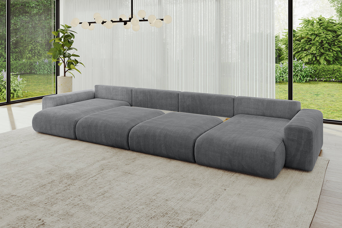 Wohnlandschaft ESKAR-U2 Cord