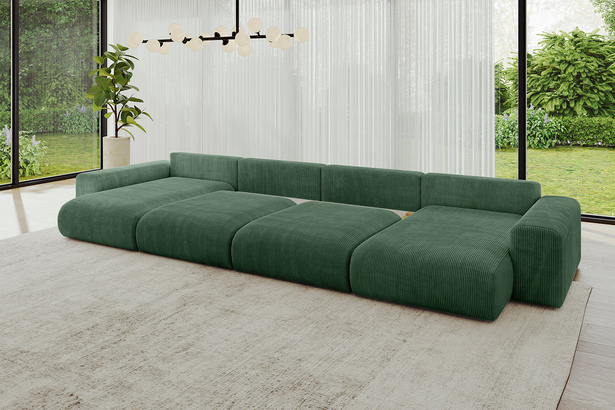 Wohnlandschaft ESKAR-U2 Cord