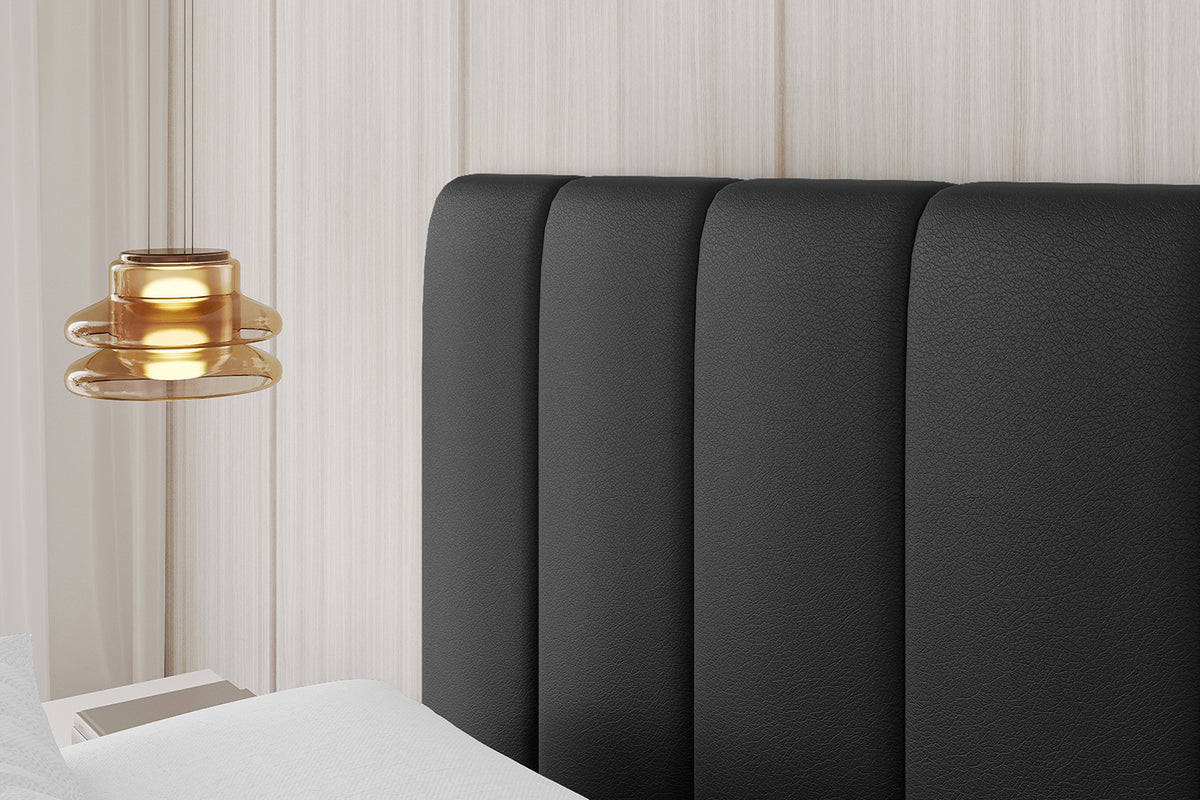 Łóżko tapicerowane FINO-Z ekoskóra