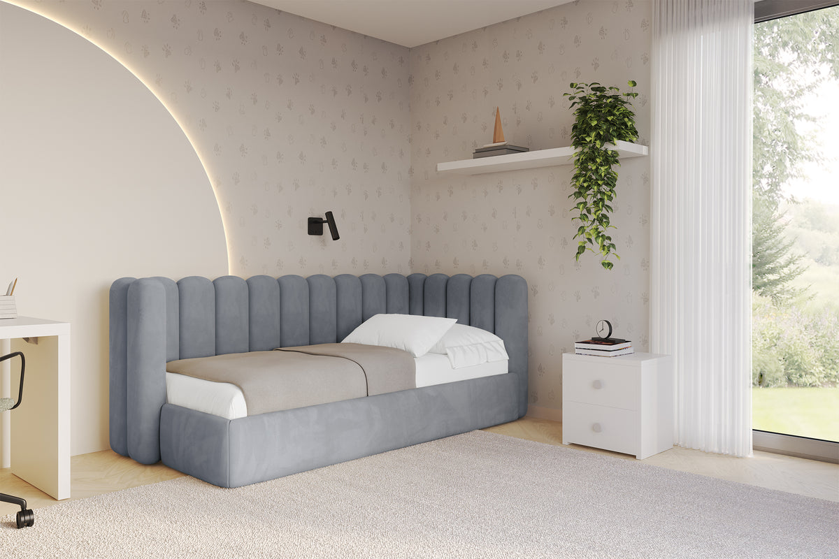 Jugendbett HUGY Samt Linksseitig
