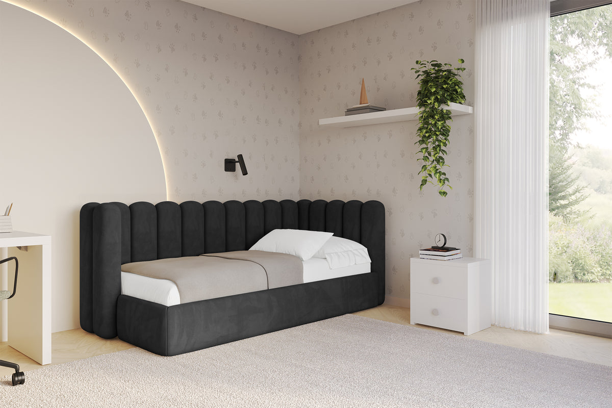 Jugendbett HUGY Samt Linksseitig