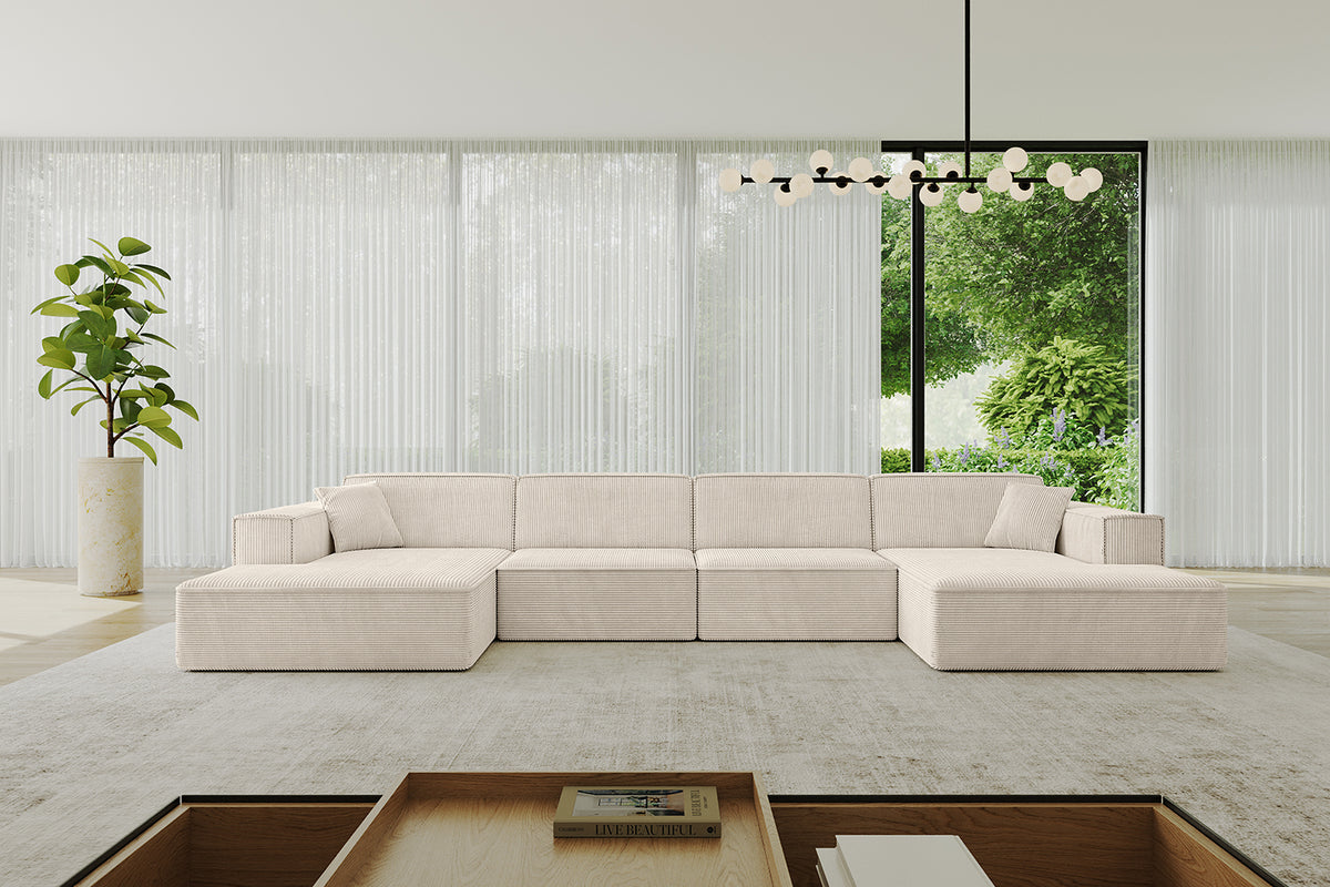 Wohnlandschaft IREA-U2-v4 Cord