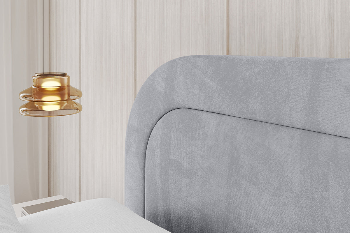 Łóżko tapicerowane LERAY-Z welur