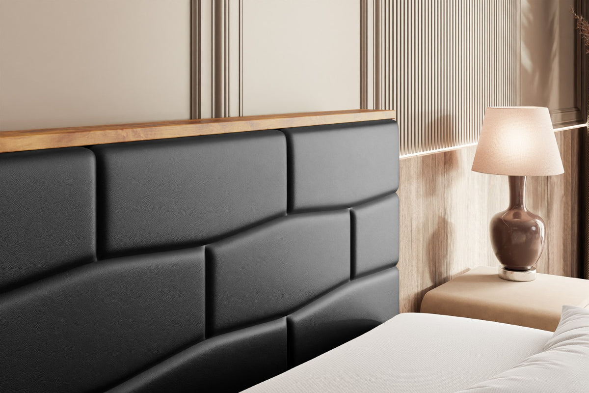Boxspringbett LOLLI8-Z KING Kunstleder