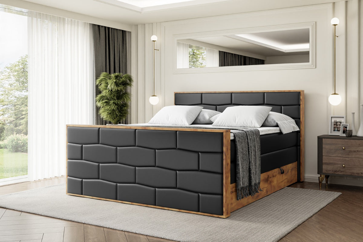Boxspringbett LOLLI8-Z KING Kunstleder