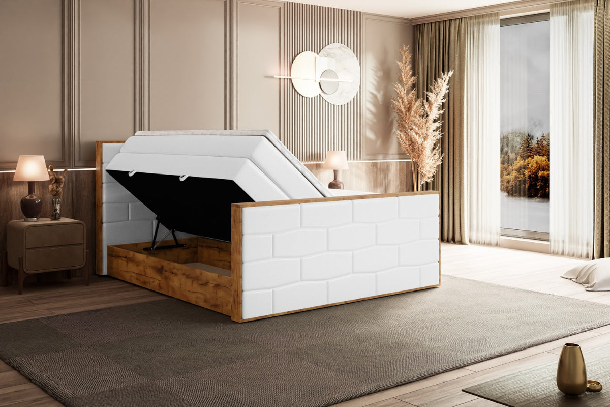 Boxspringbett LOLLI8-Z KING Kunstleder