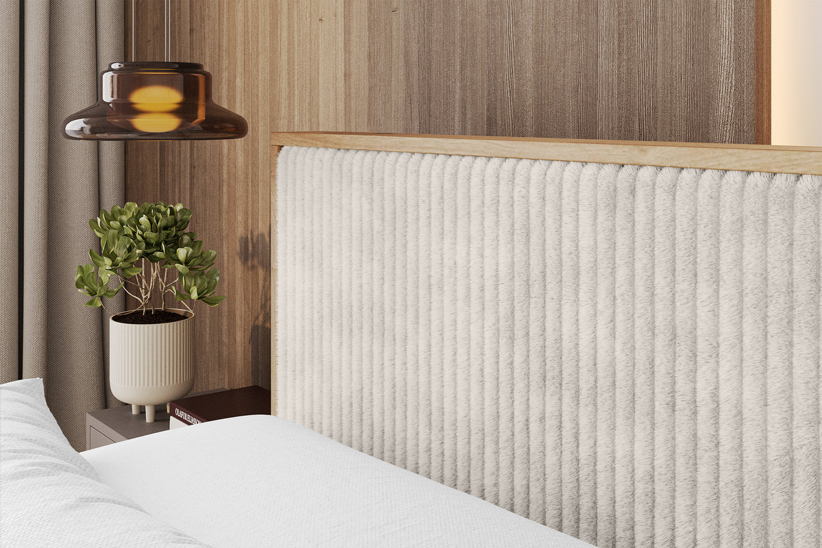 Łóżko boxspring LOLLI 9 sztruks