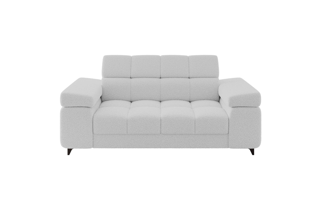 Sofa LORD-S1 Bouclé, Hellgrau - Quelle 83