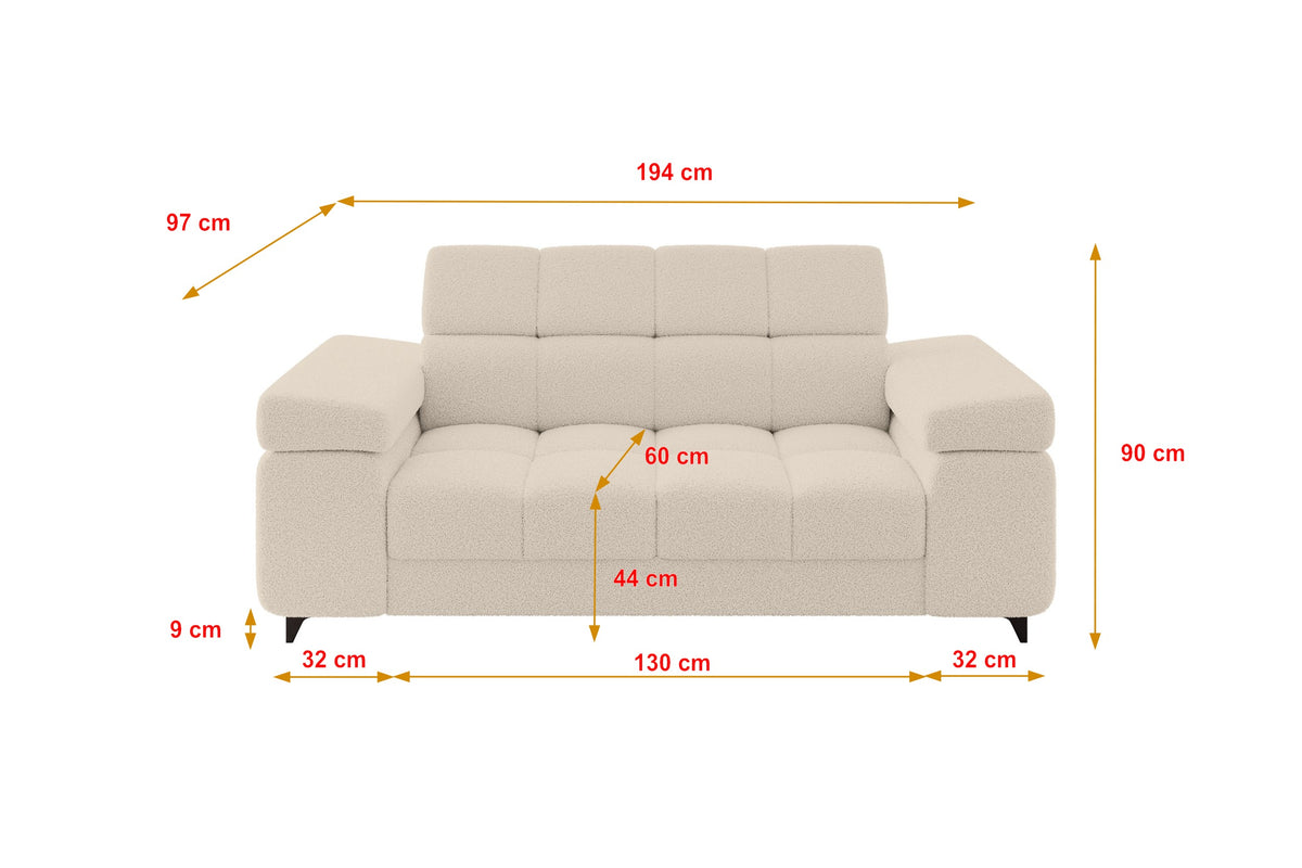 Sofa LORD-S1 Bouclé