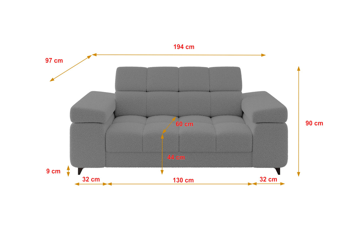 Sofa LORD-S1 Bouclé