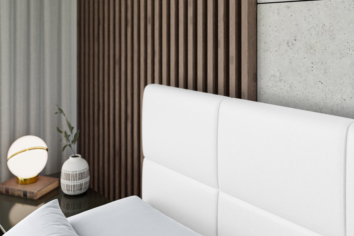 Łóżko boxspring ARDENI-Z ekoskóra